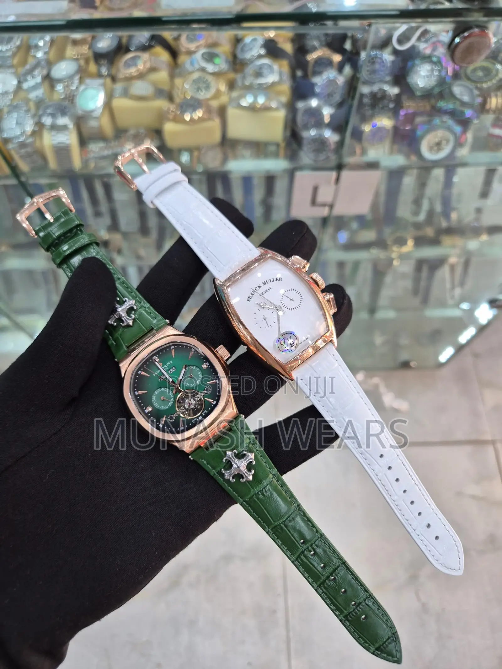 Patek Philippe X Frank Muller Leather Strap