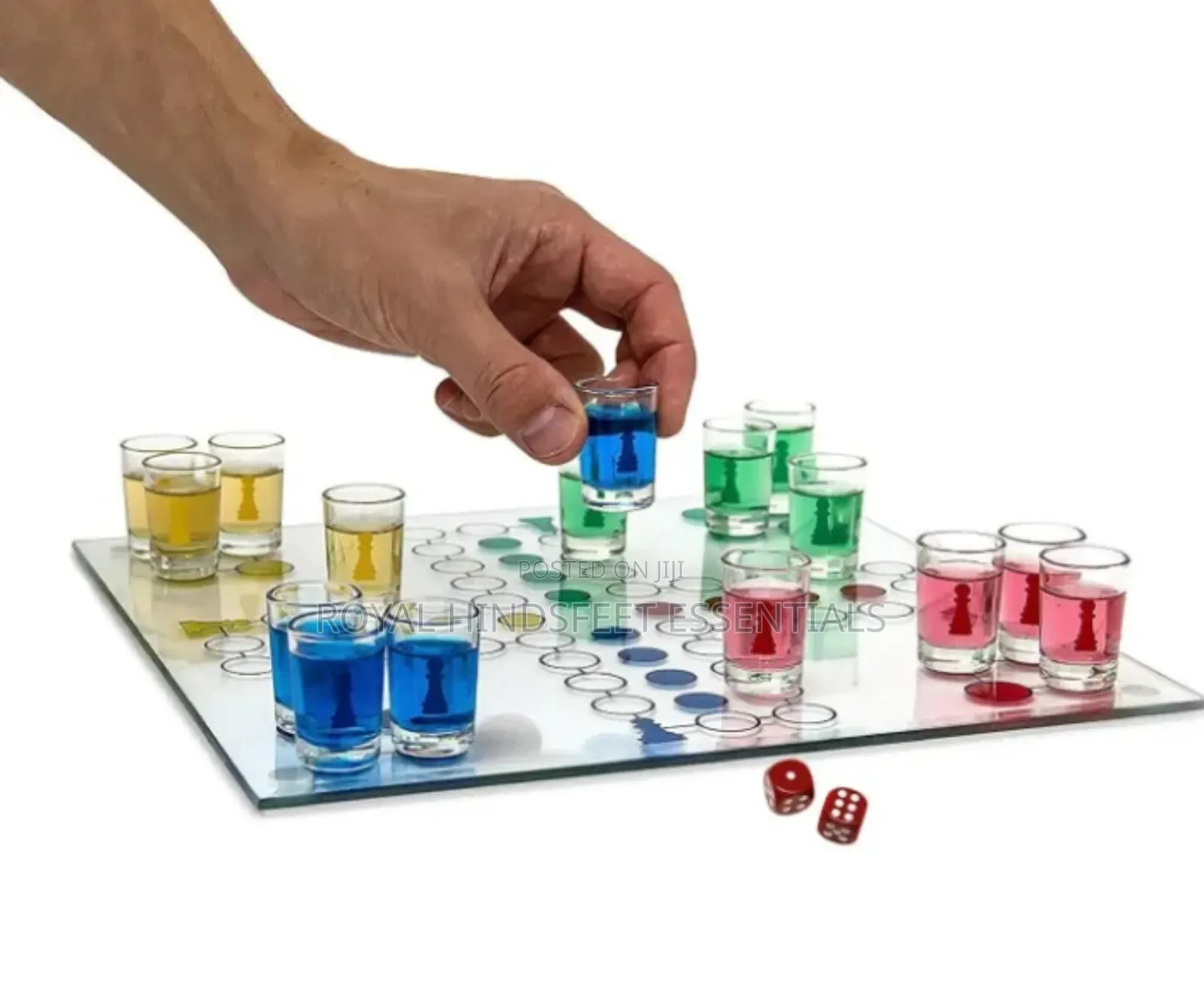 Ludo Drinks Board Game