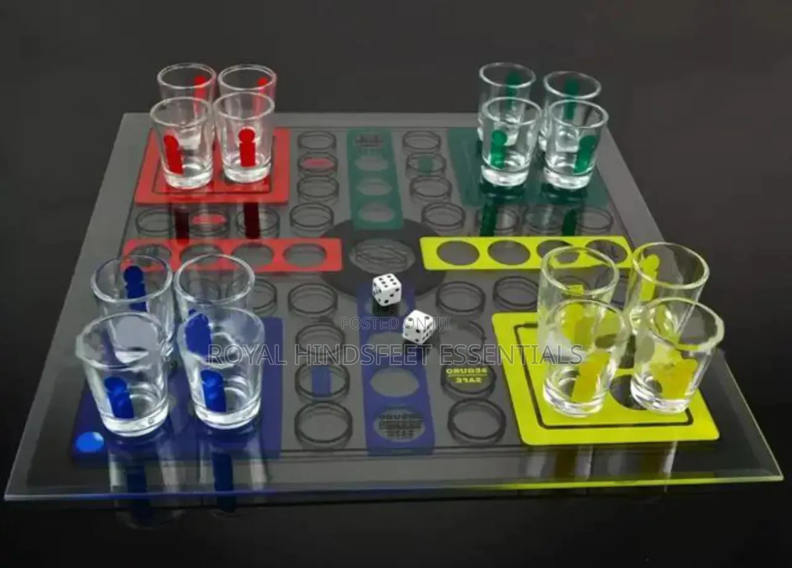 Ludo Drinks Board Game