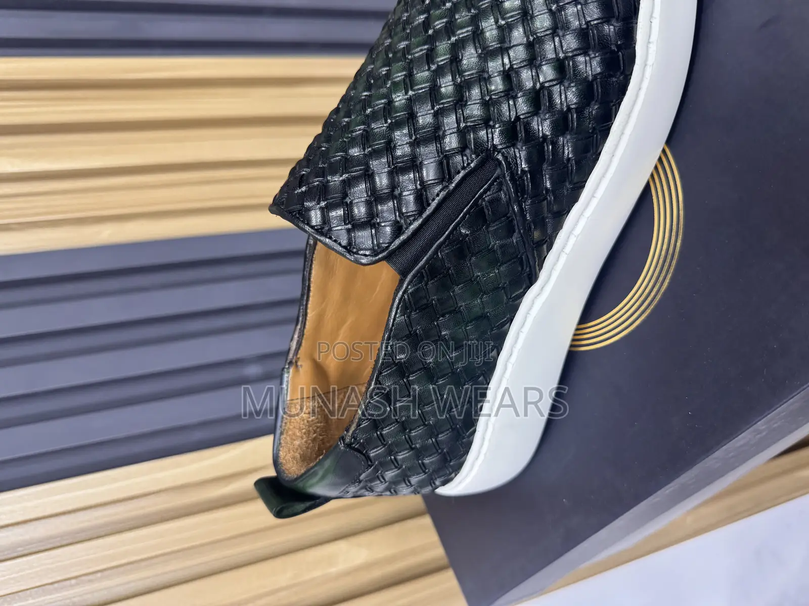 Original Italian Piero Sneakers for Men 40-46 Green