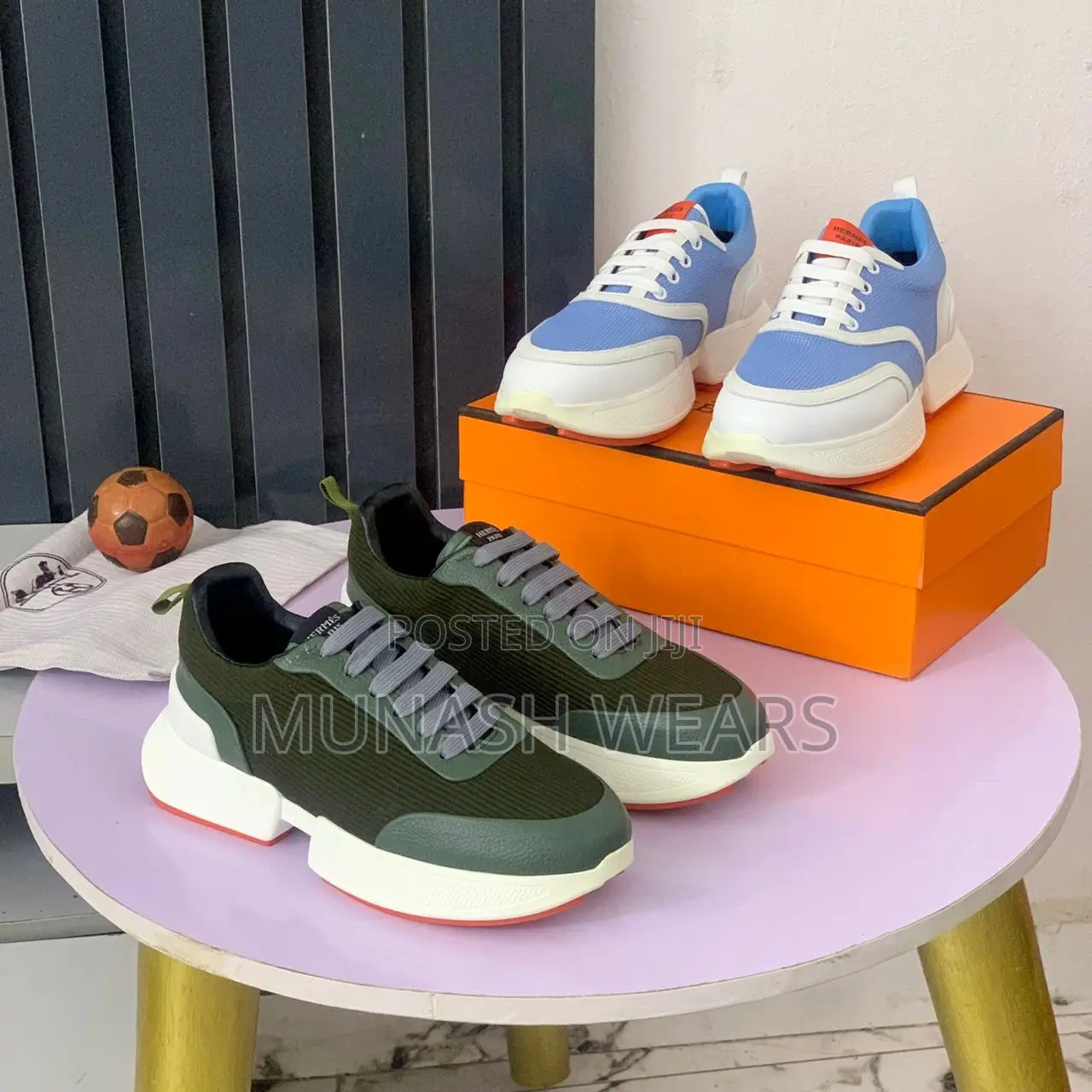 Hermes Classic Multi Color Sneakers 40-46