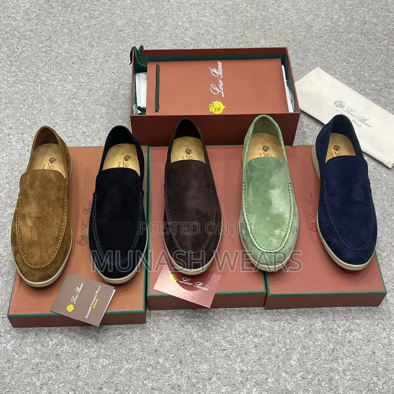 Classic Loro Piani Loafers 40-46 Available in 5 Colors 2026 Edition