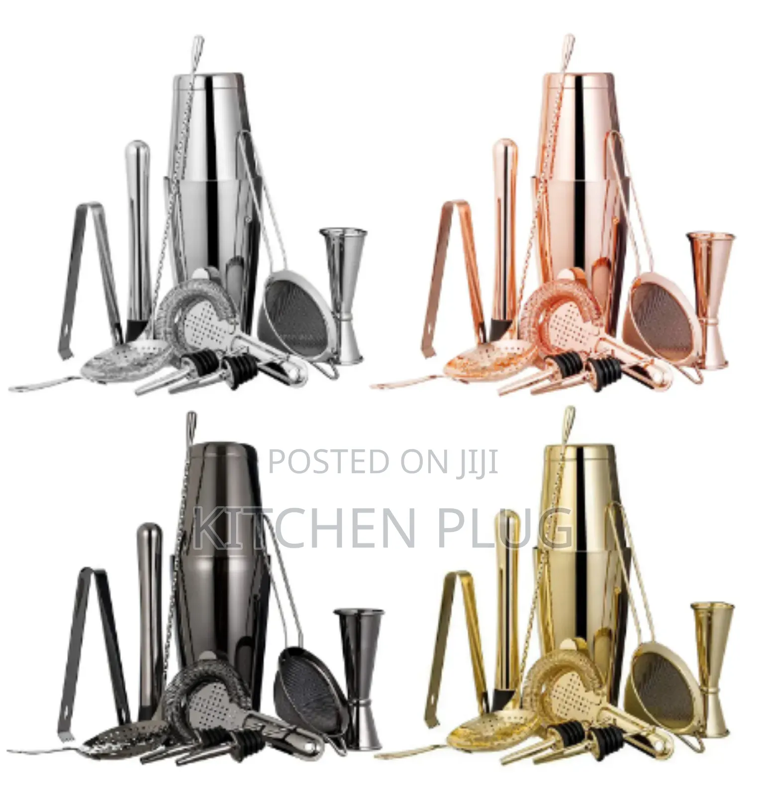 Boston Cocktail Shaker Set Is a Multi-Piece Bartender Kit