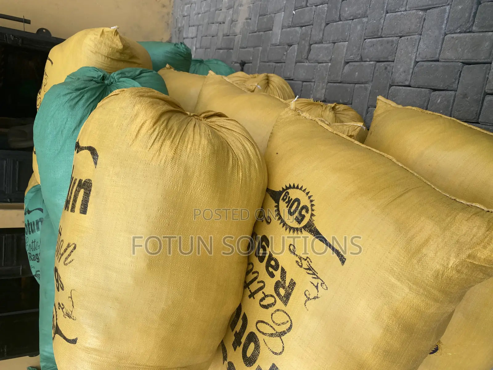 Industrial Cotton Waste