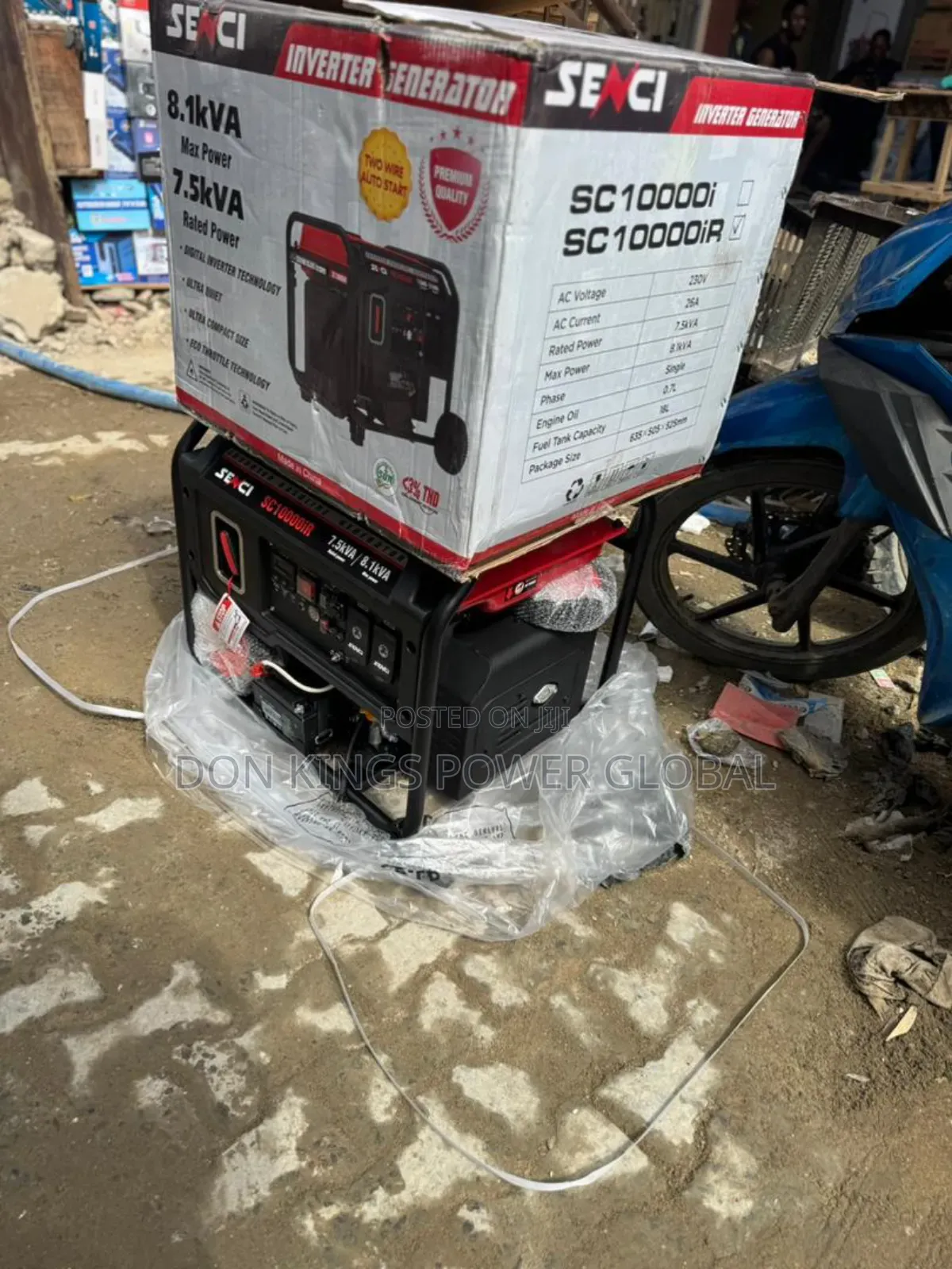 Senci 8.1kva Inverter Generator – Built for Fuel Economy