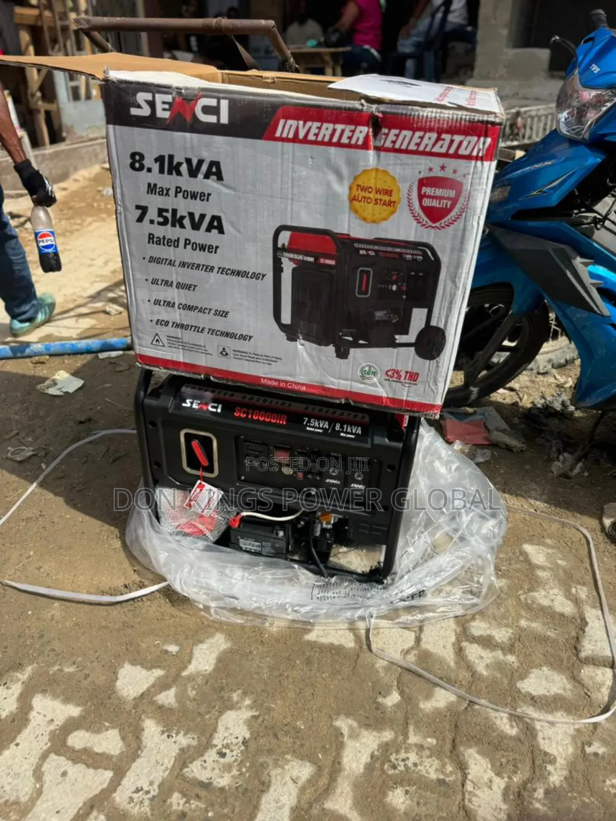 Senci 8.1kva Generator – Low Petrol Consumption Guaranteed