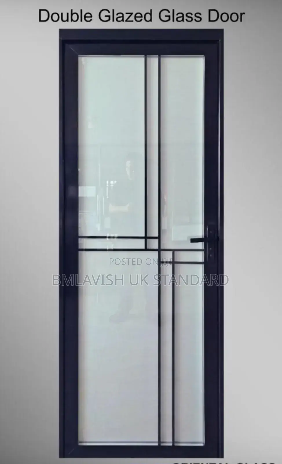 Black Glass Bathroom Doors