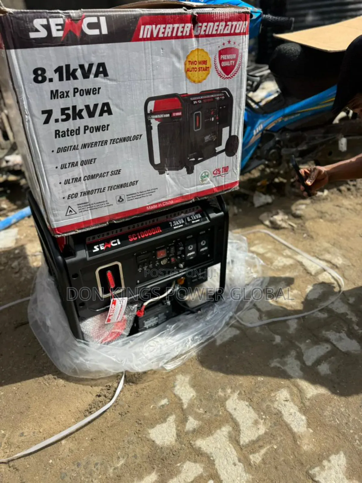 Senci 8.1kva Generator – Designed for Low Noise Operation