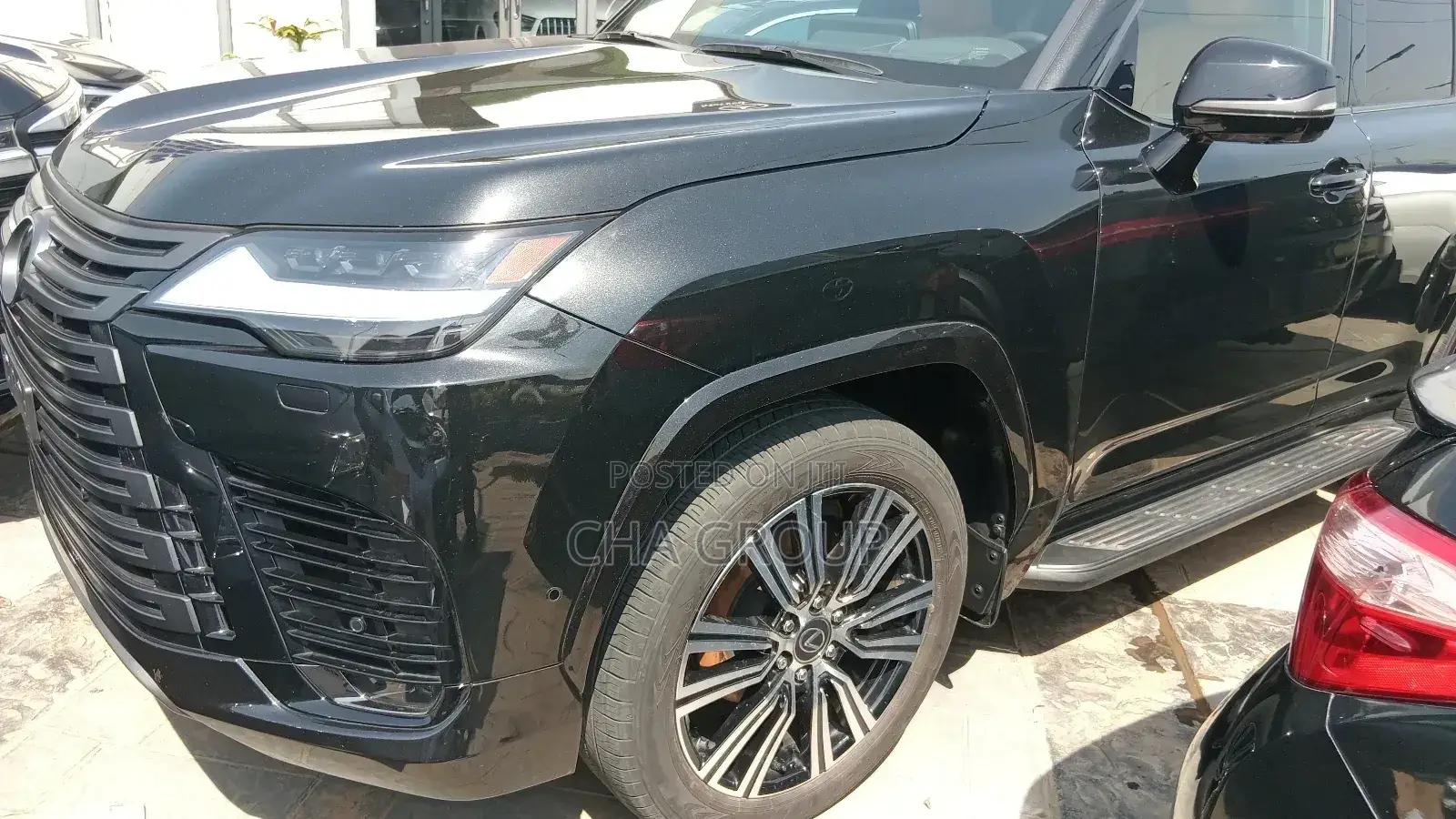New Lexus LX 700h 2025 Matt Black