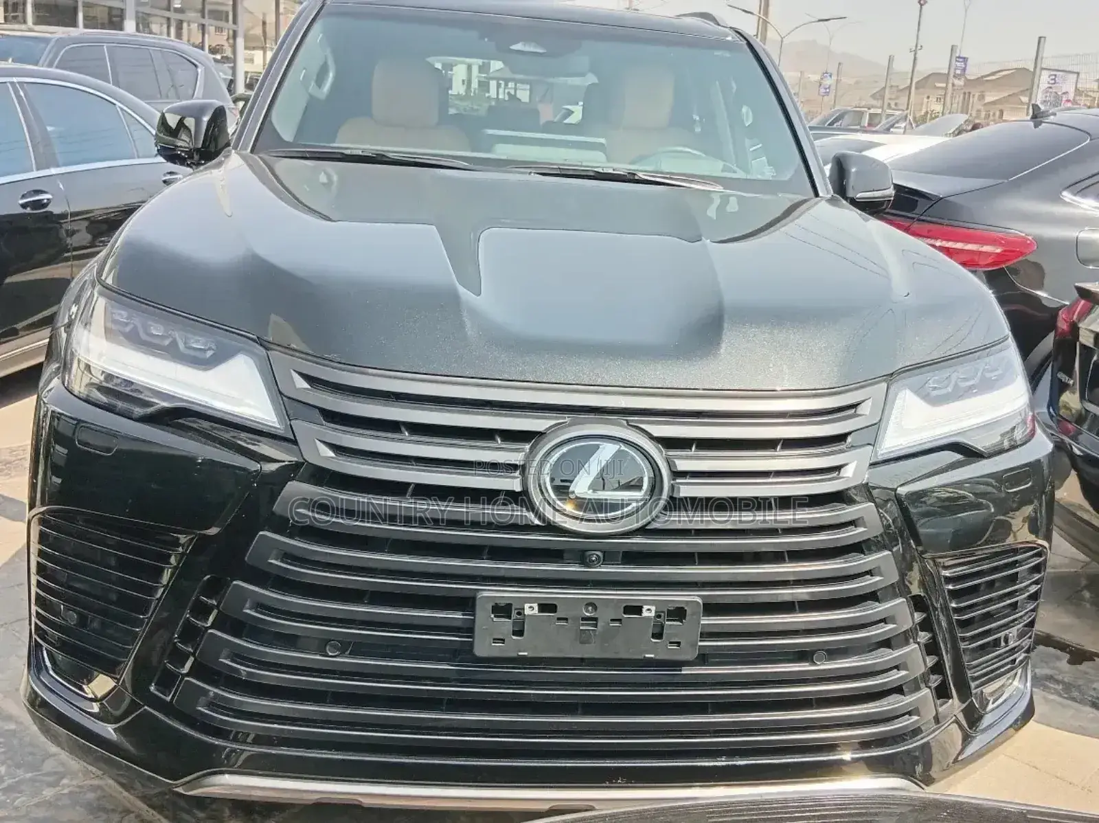 New Lexus LX 700h 2025 Matt Black