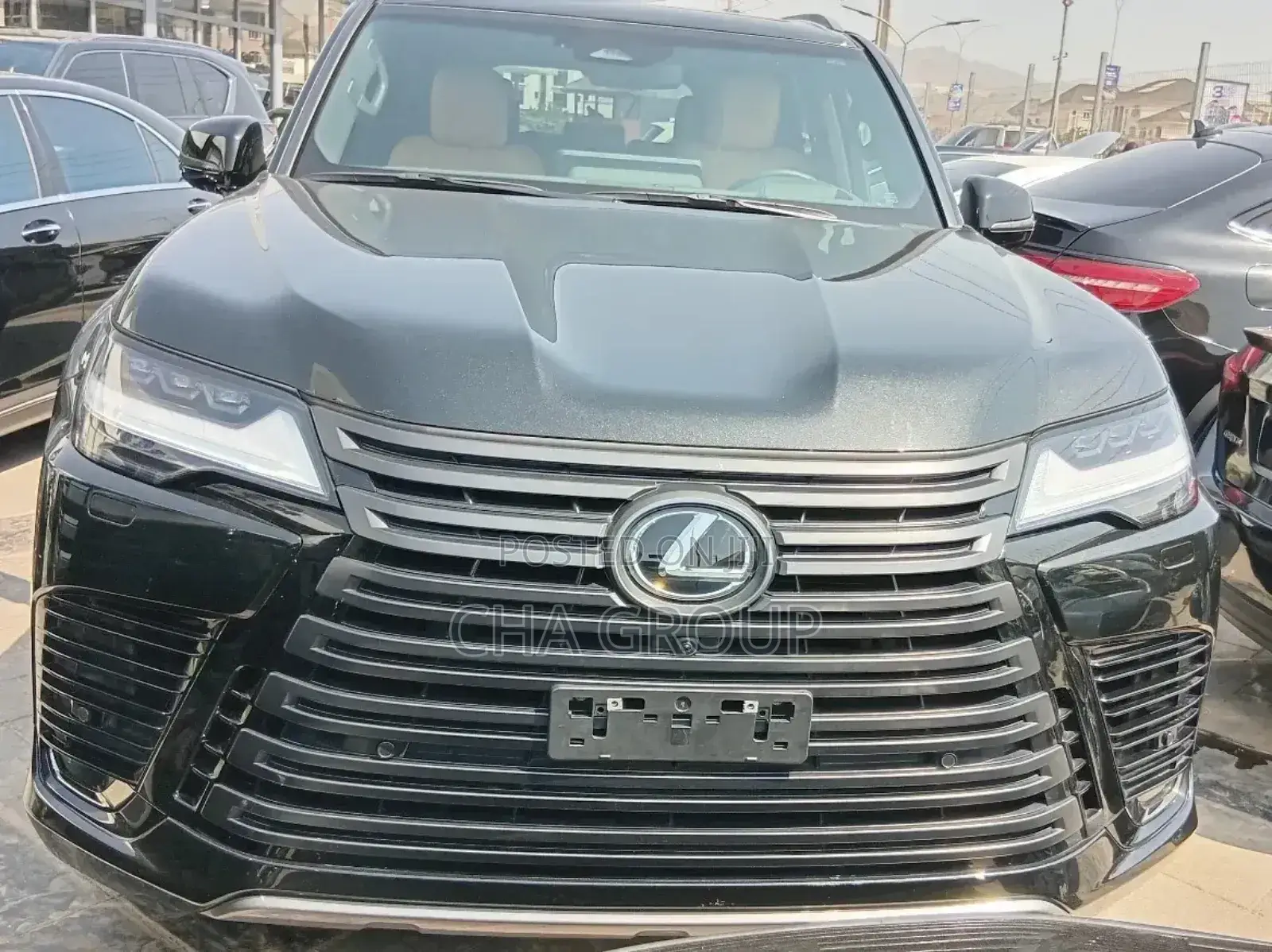 New Lexus LX 700h 2025 Matt Black