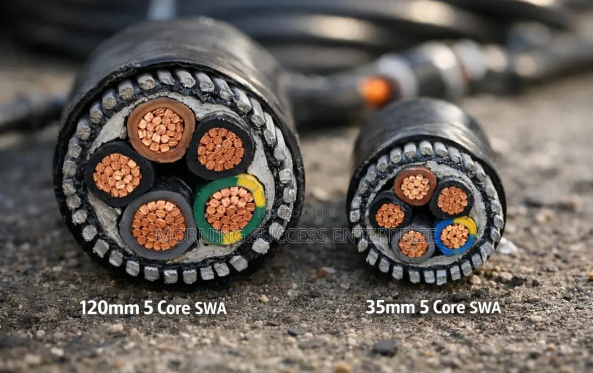 120mm 5core Amourd Cable