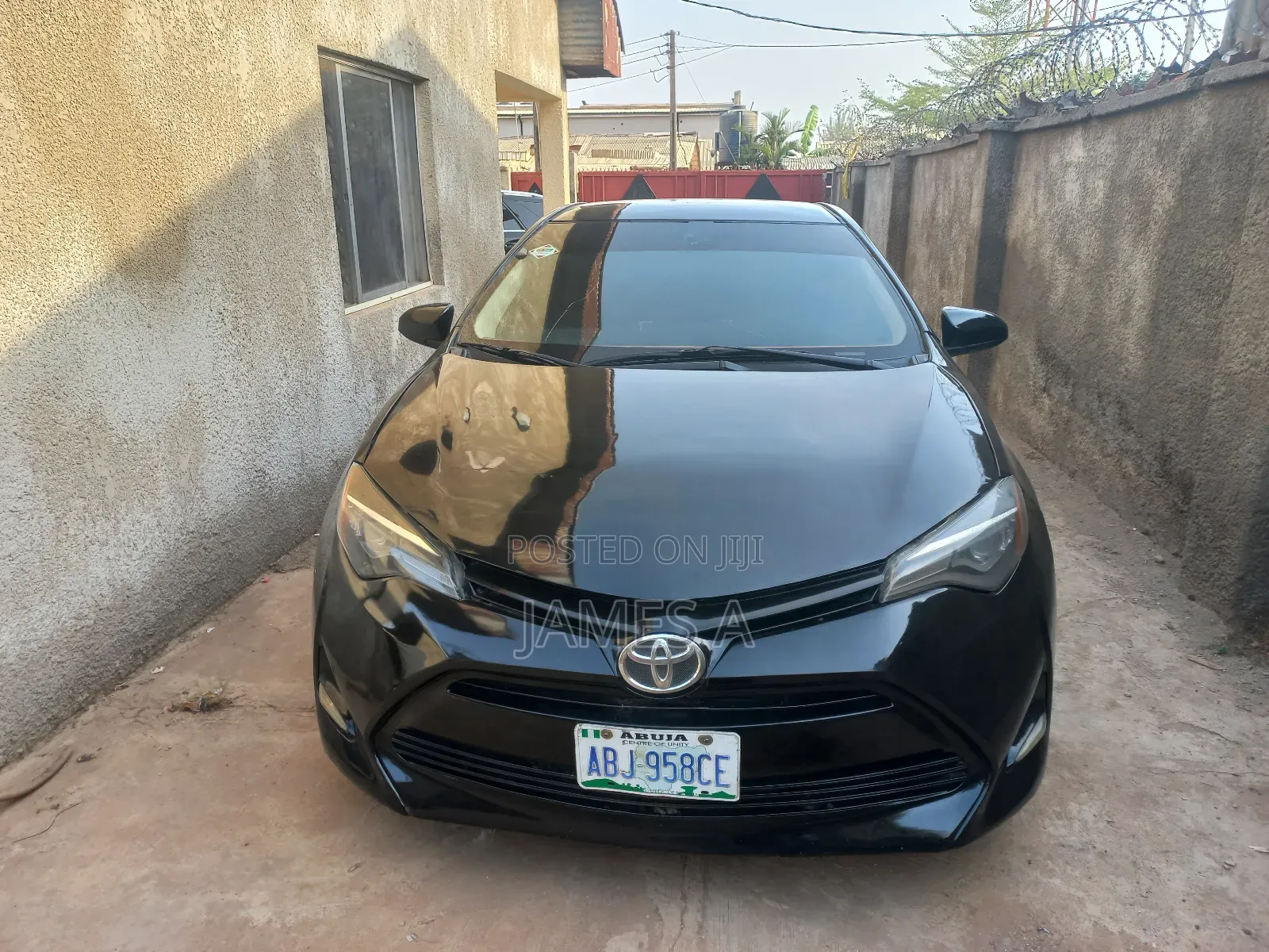 Toyota Corolla L 4dr Sedan (1.8L 4cyl 4A) 2015 Black