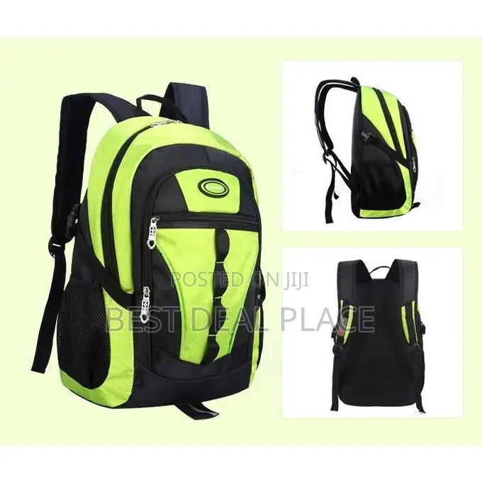 Student Sports School Backpack Bag Book Bag With Large Capacity