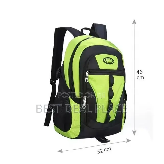 Student Sports School Backpack Bag Book Bag With Large Capacity