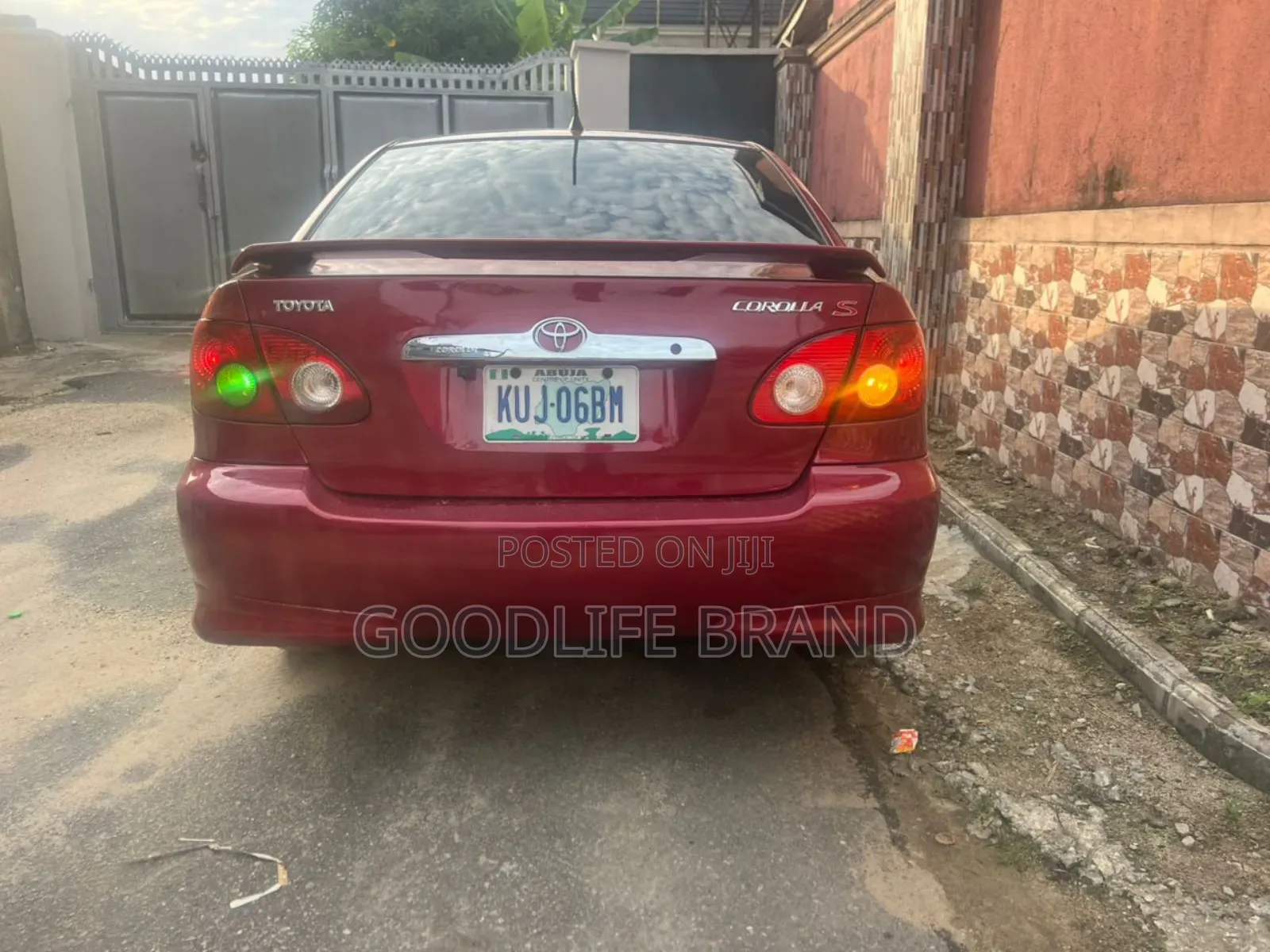 Toyota Corolla S 2006 Red