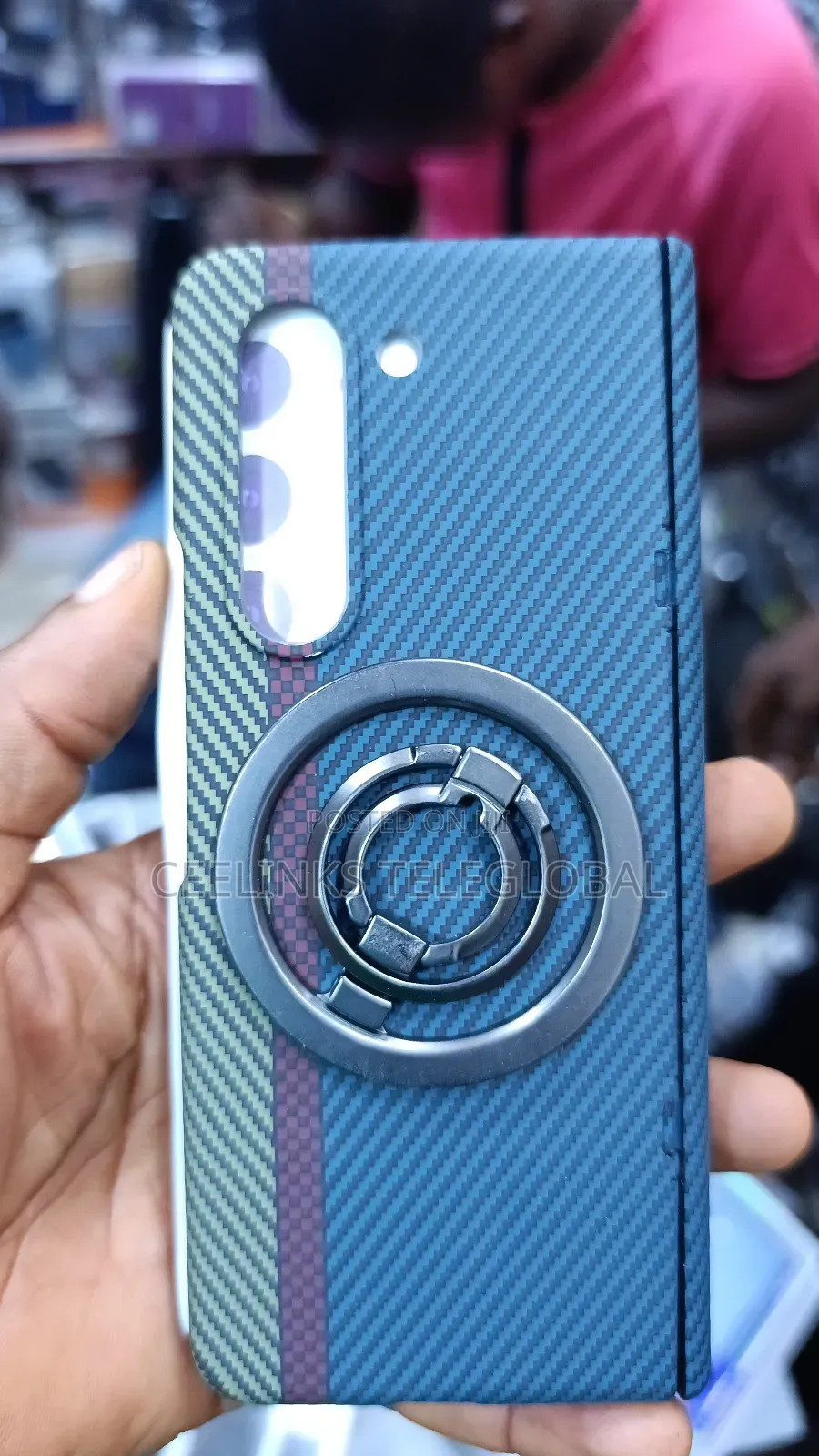 Open and Close Leather Case for Samsung Fold 5