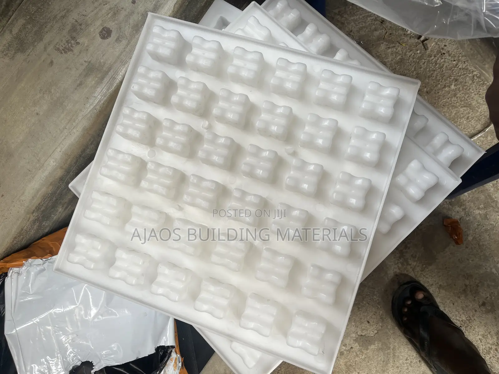 20mm by 25mm by 40mm Concrete Biscuit Mould