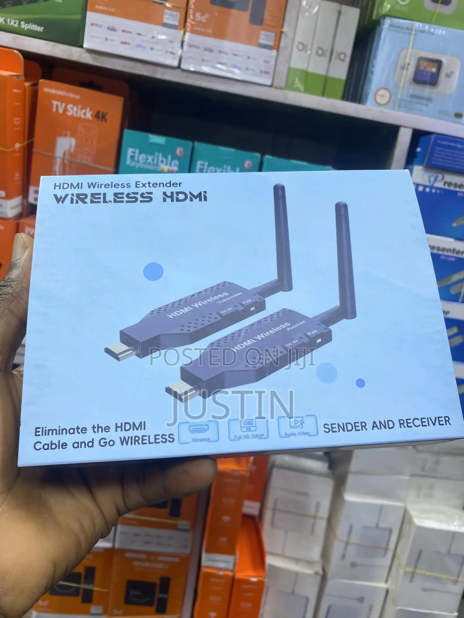 Hdmi Wireless Extender, Sender and Receiver 50m