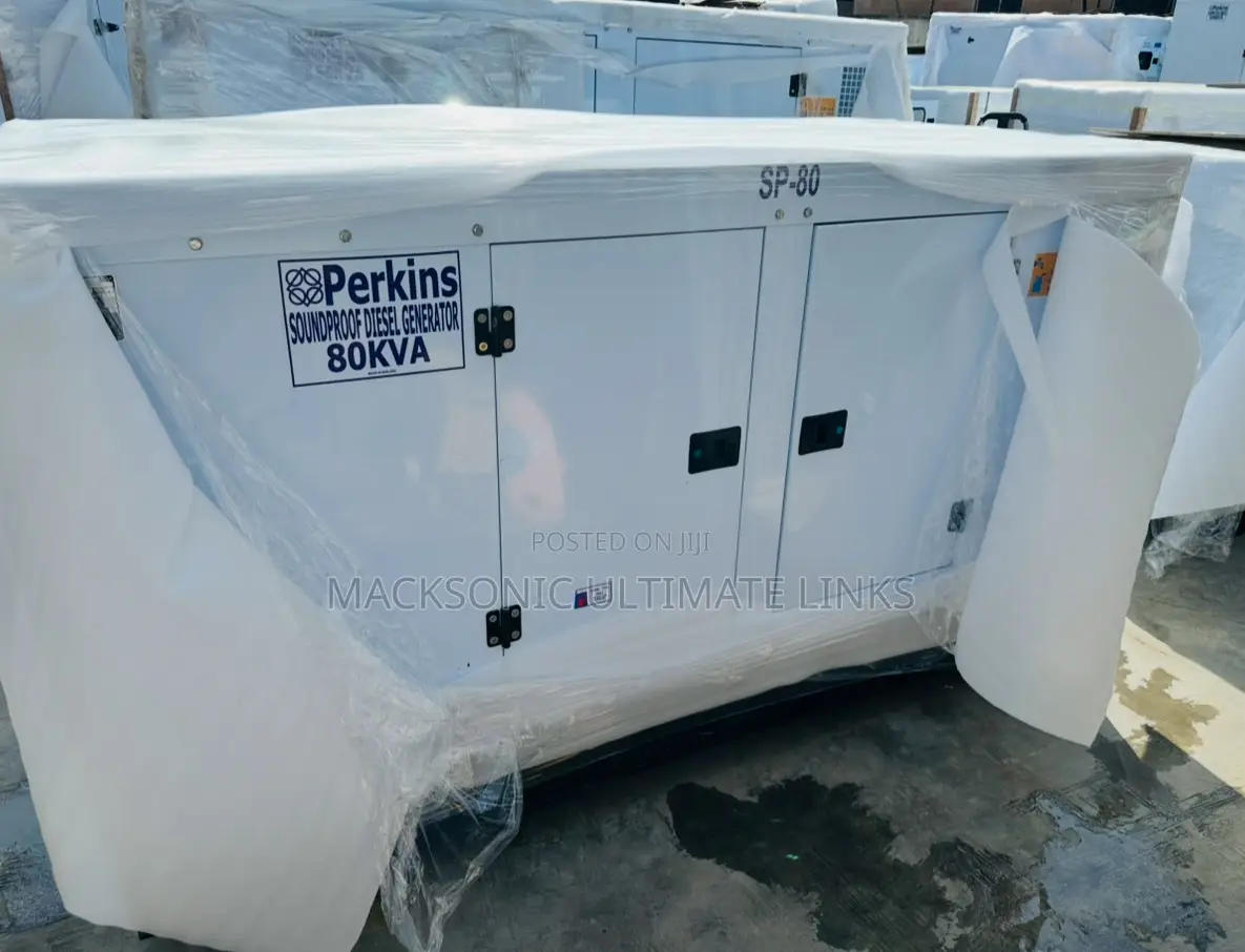 Sp 80kva Perkins Soundproof Generator