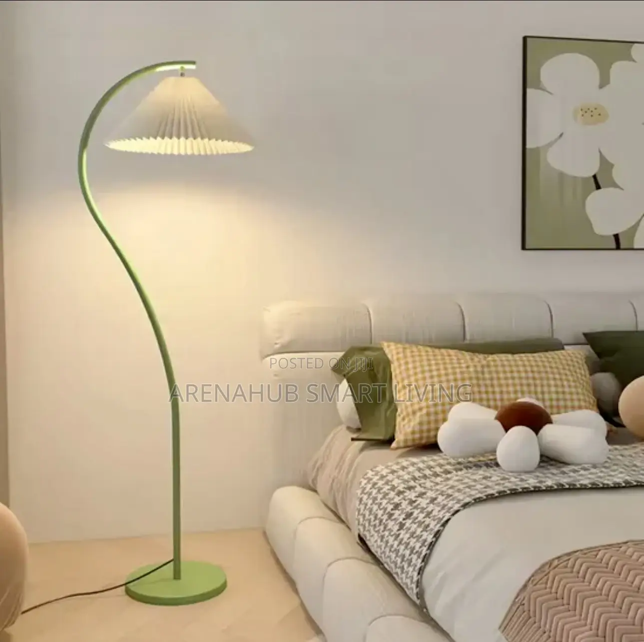 Vintage Nordic Floor Lamp Light Luxury Elegant Kawaii Decor