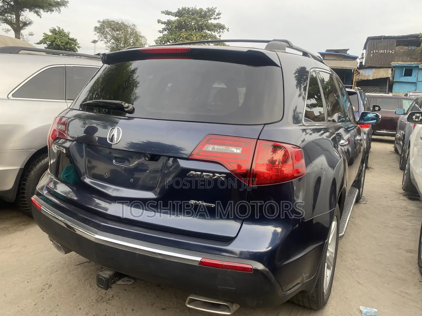 Acura MDX Technology Package SUV AWD (3.7L 6cyl 6A) 2012 Blue