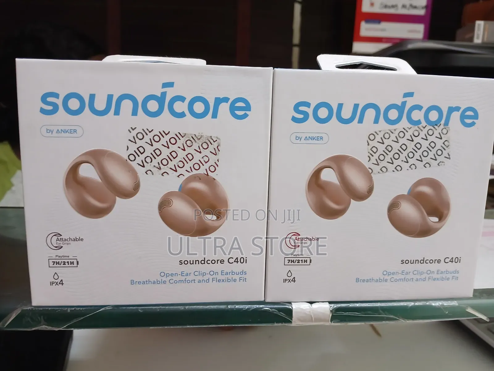 Soundcore C40i Clips-on Earbuds Wireless Bluetooth 5.4 Earphone