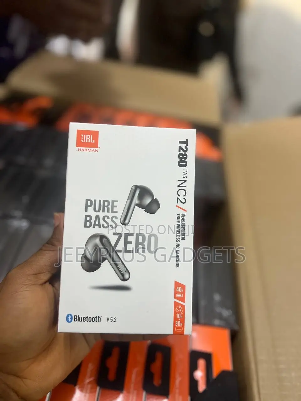 JBL Tune 235nc TWS True Bluetooth Wireless Noise Cancelling Black