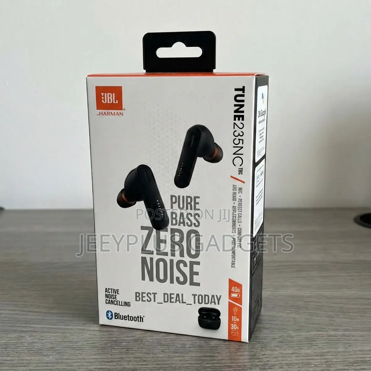JBL Tune 235nc TWS True Bluetooth Wireless Noise Cancelling Black