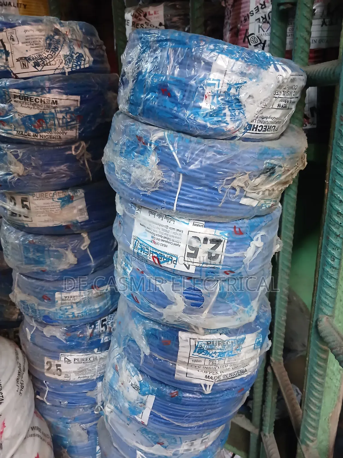 1x2.5mm2 Cable Wire Purechem Nigeria