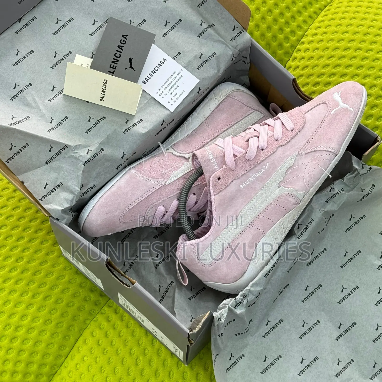 Original Balenciaga Fw25 X Puma Speedcat Sneakers