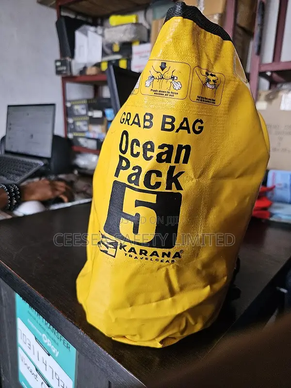 Marine Karana Ocean Dry Pack Day Waterproof Travel Bag 5l Yellow