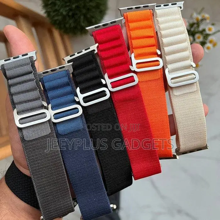 Ultra-Premium Alpine Loop Strap for Iwatch –Fits 42mm-49mm Smartwatch