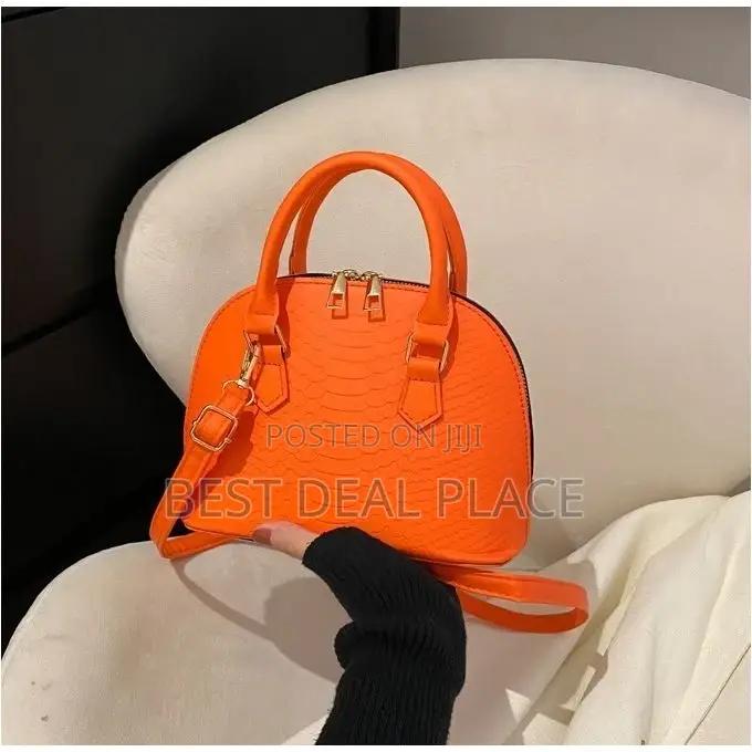 Girls Fashion Alligator Leather Cross Handbag