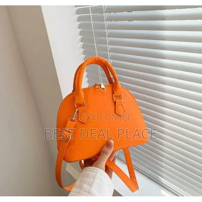 Girls Fashion Alligator Leather Cross Handbag