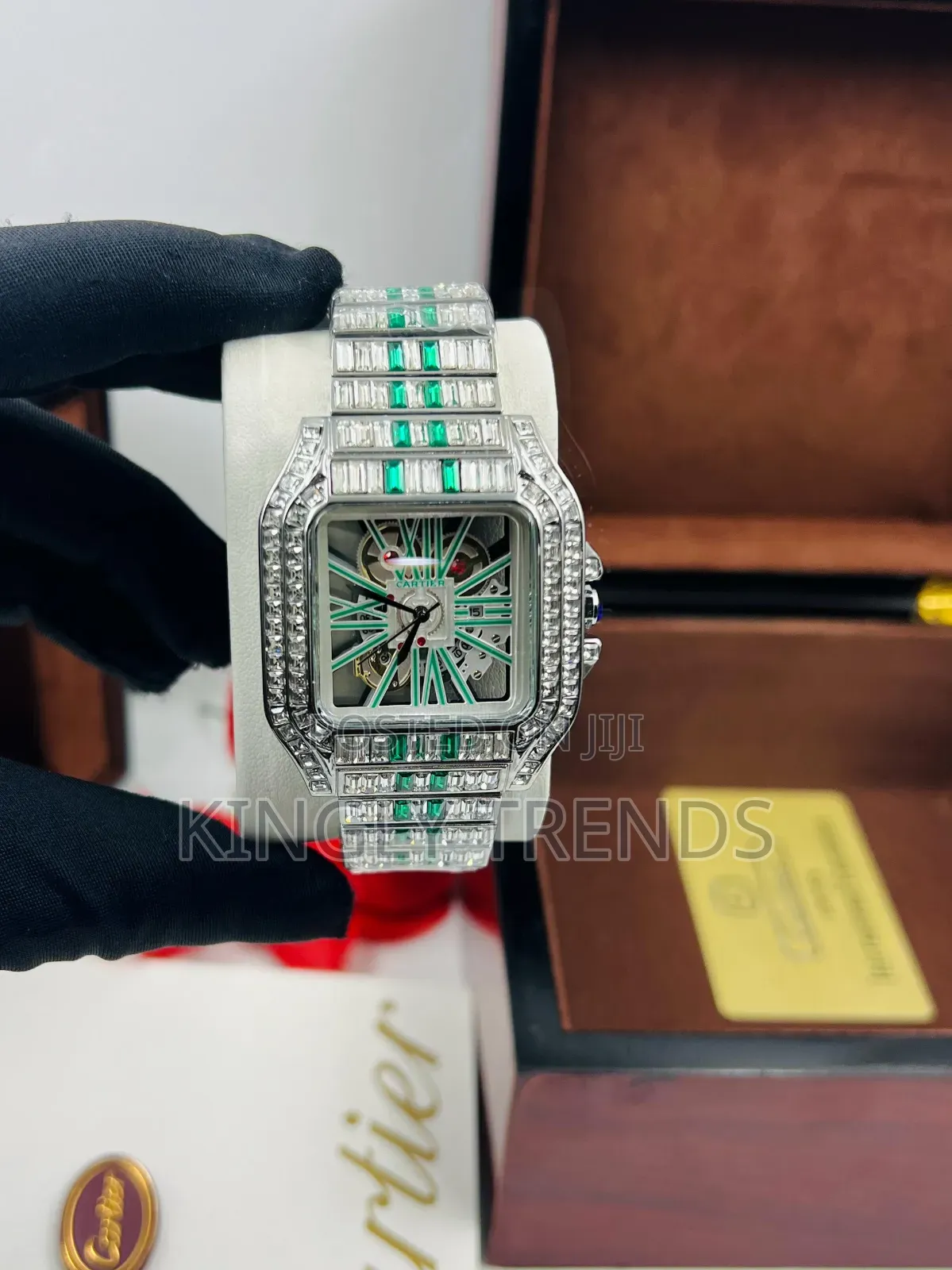 Cartier Ice
Skeleton Dial Wristwatch