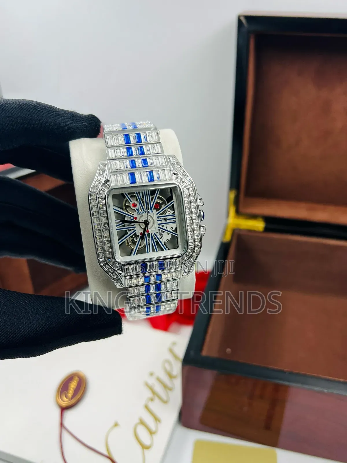 Cartier Ice
Skeleton Dial Wristwatch