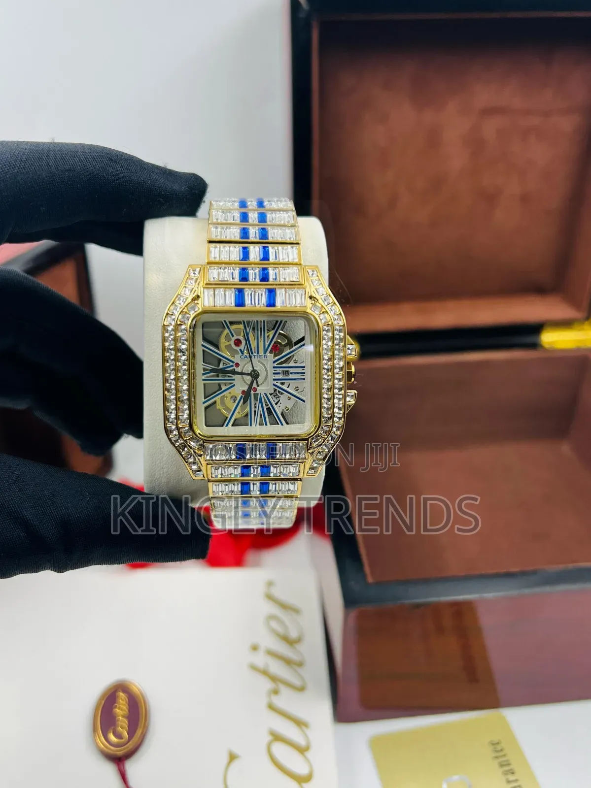 Cartier Ice
Skeleton Dial Wristwatch