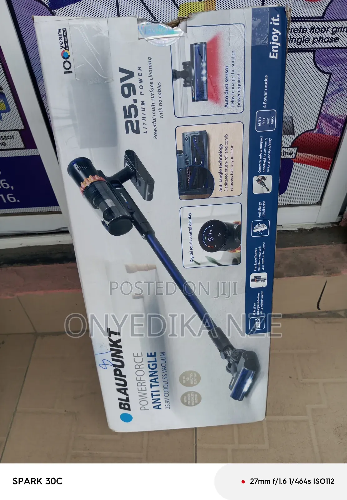 Blaupunkt Powerforce Anti-Tangle 25.9v Cordless Vacuum Cleaner.