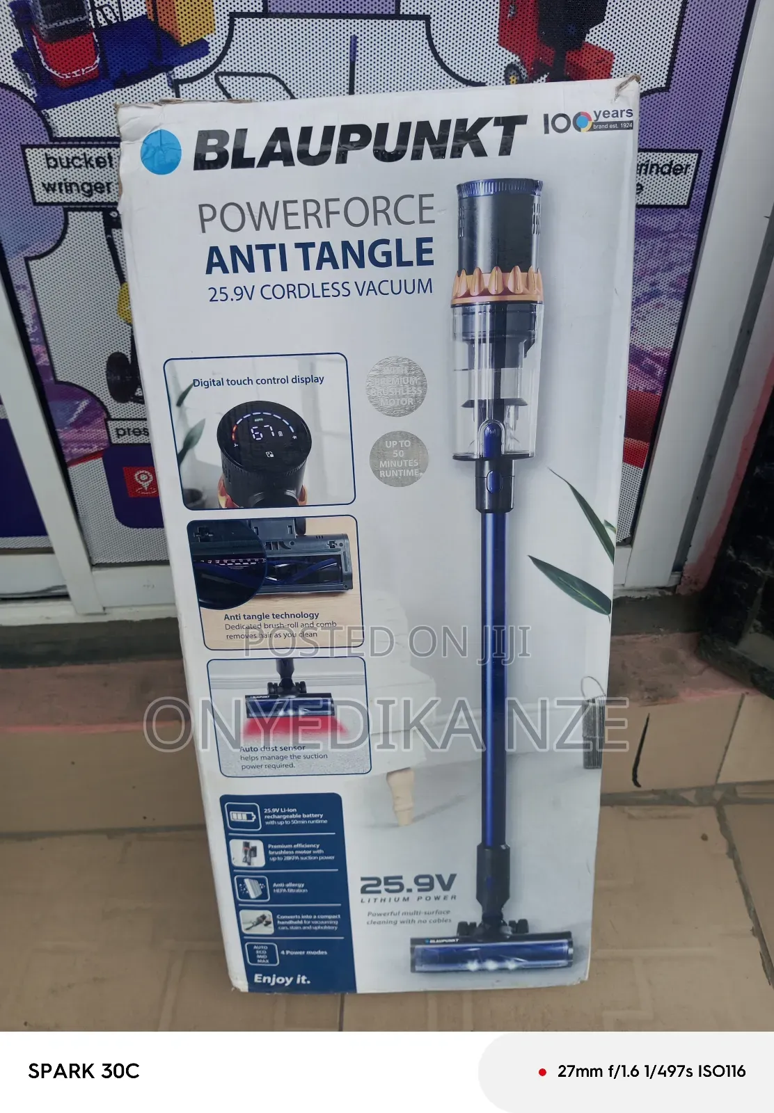 Blaupunkt Powerforce Anti-Tangle 25.9v Cordless Vacuum Cleaner.