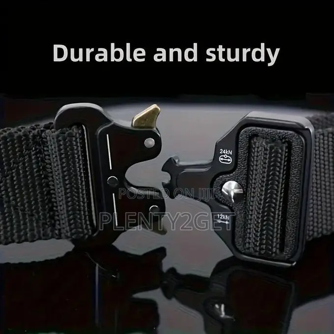 Men's Adjustable Quick-Release Buckle Belts