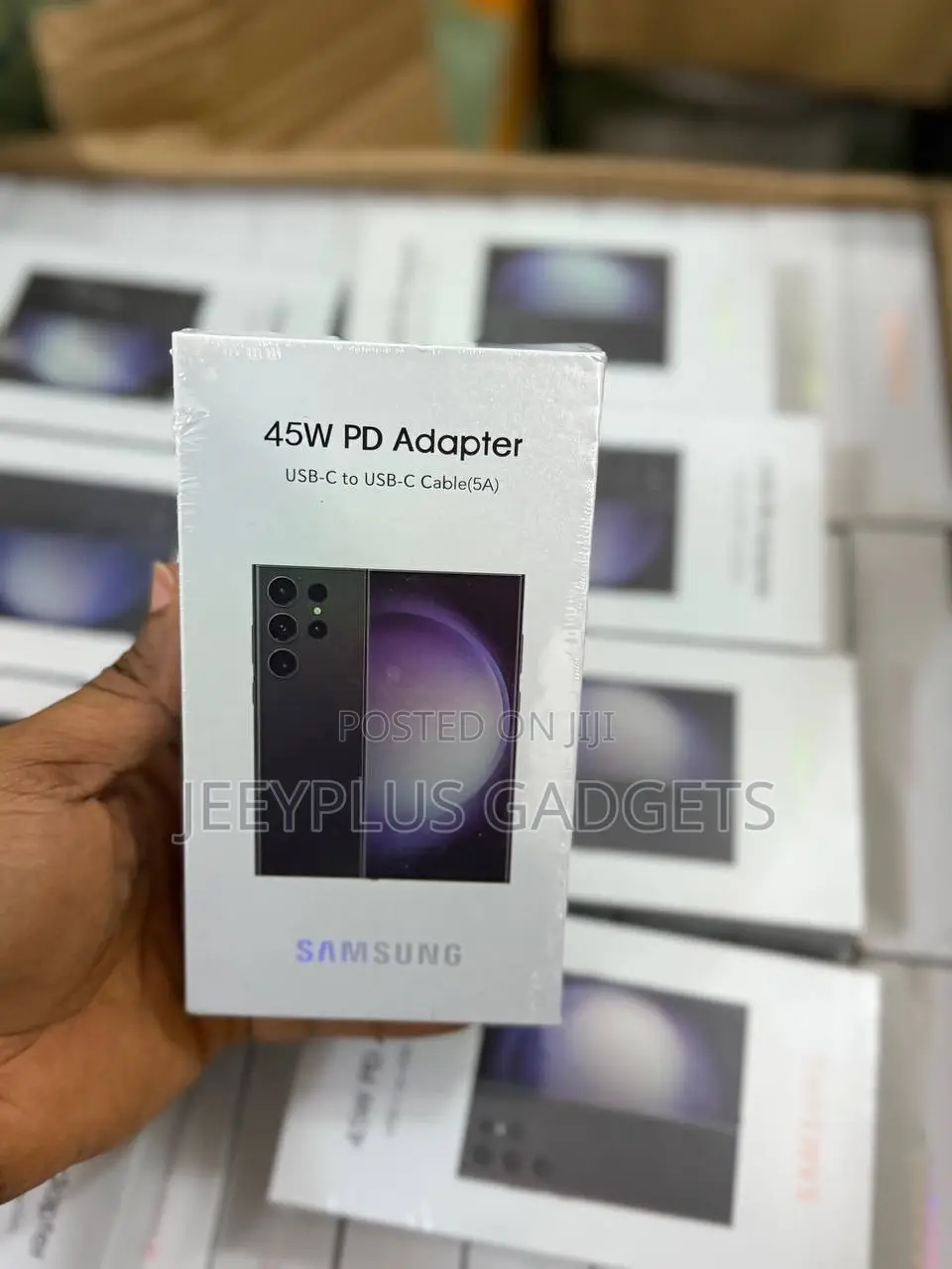 Samsung Charger 45w Pd Adapter Super Fast Charger Usb C-C Cable