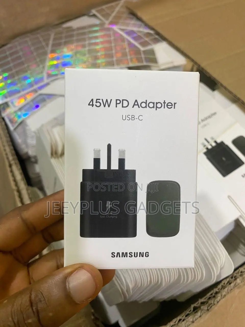Samsung Charger 45w Pd Adapter Super Fast Charger Usb C-C Cable