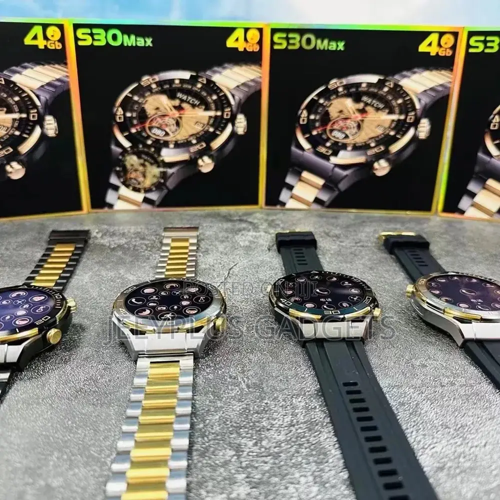S30 Max Smartwatch, 4gb Rom With Amoled Display
