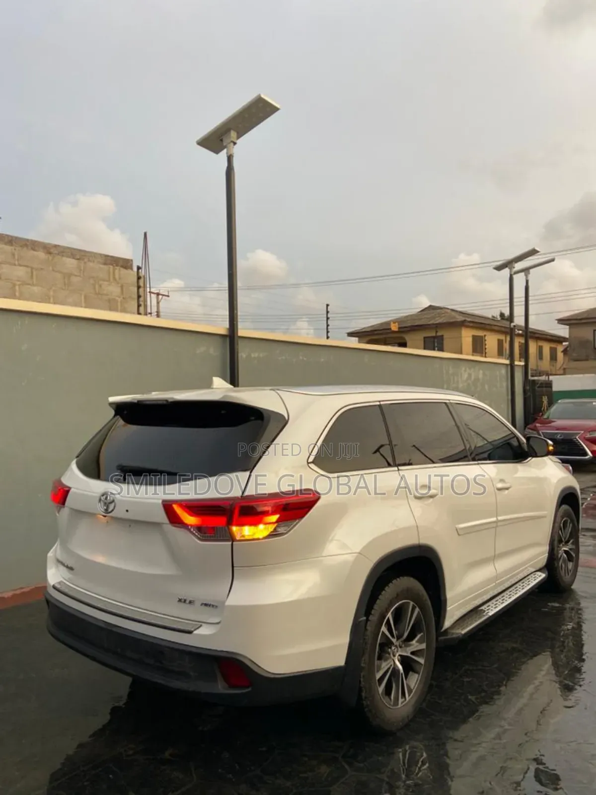Toyota Highlander XLE V6 4x4 (3.5L 6cyl 6A) 2016 White