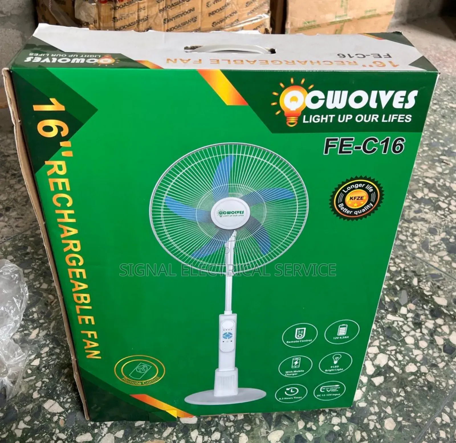 Rechargeable Fan