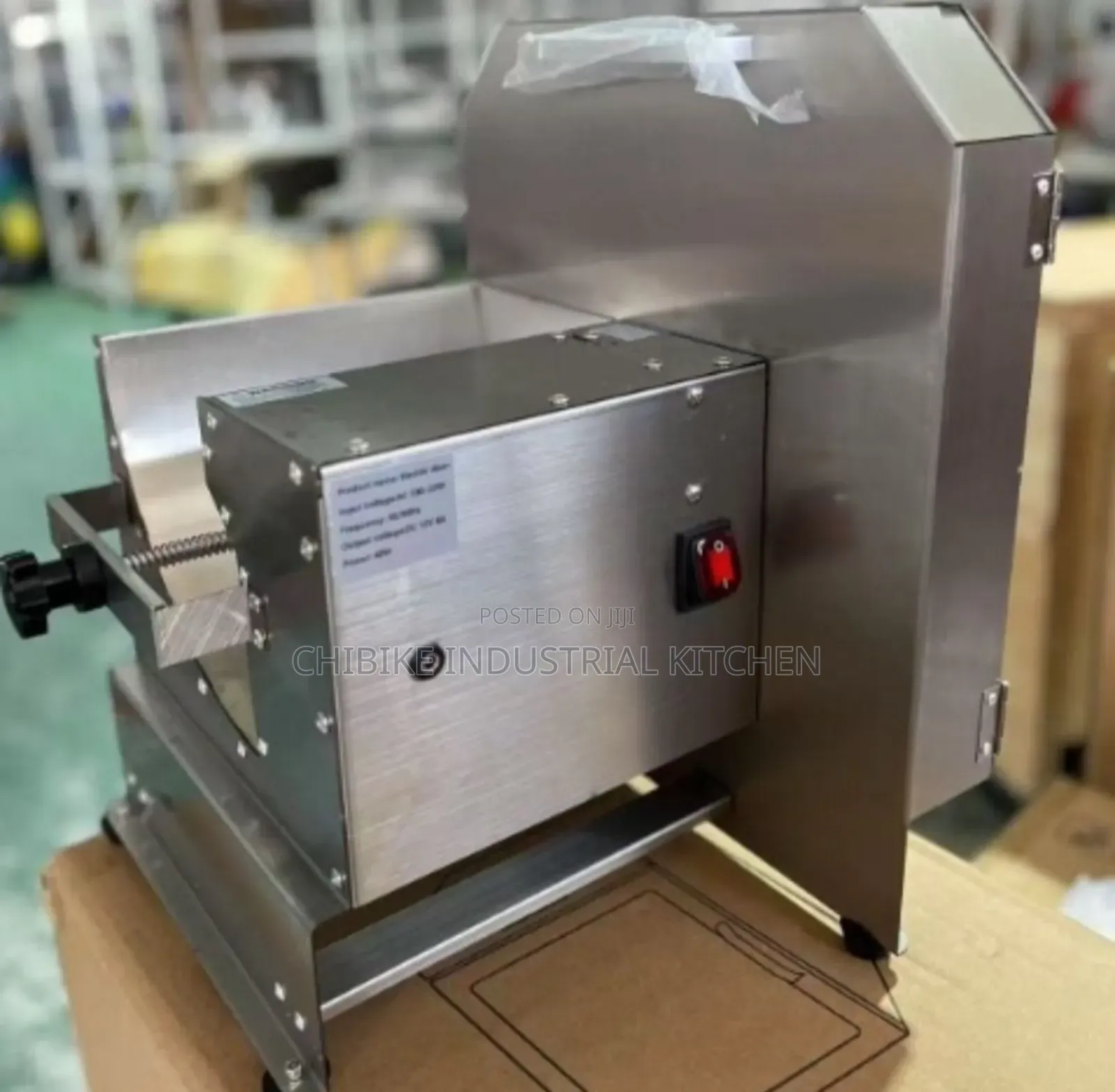 Electric and Manual Plantain Slicer