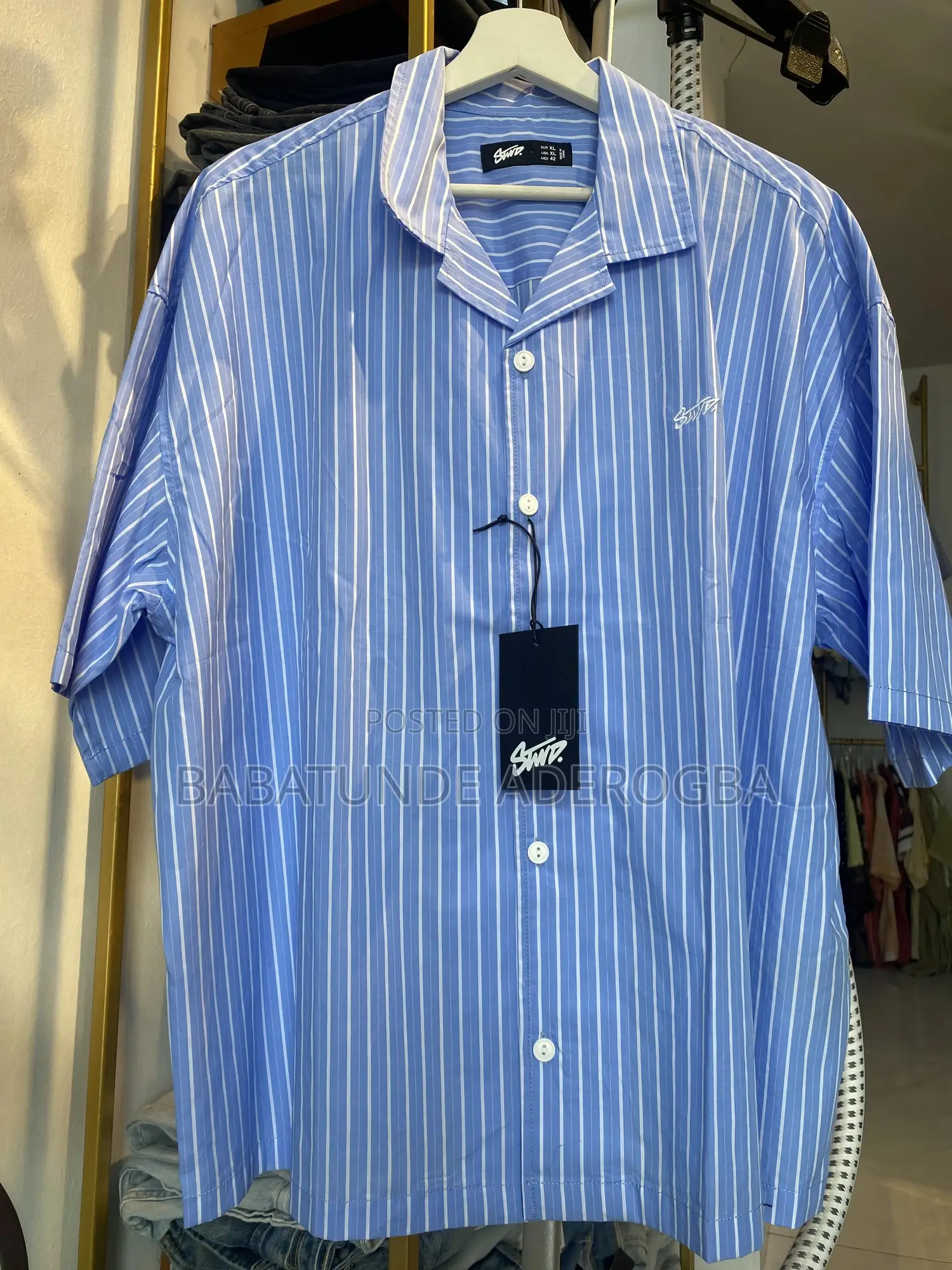 Pull Bear Blue Strip