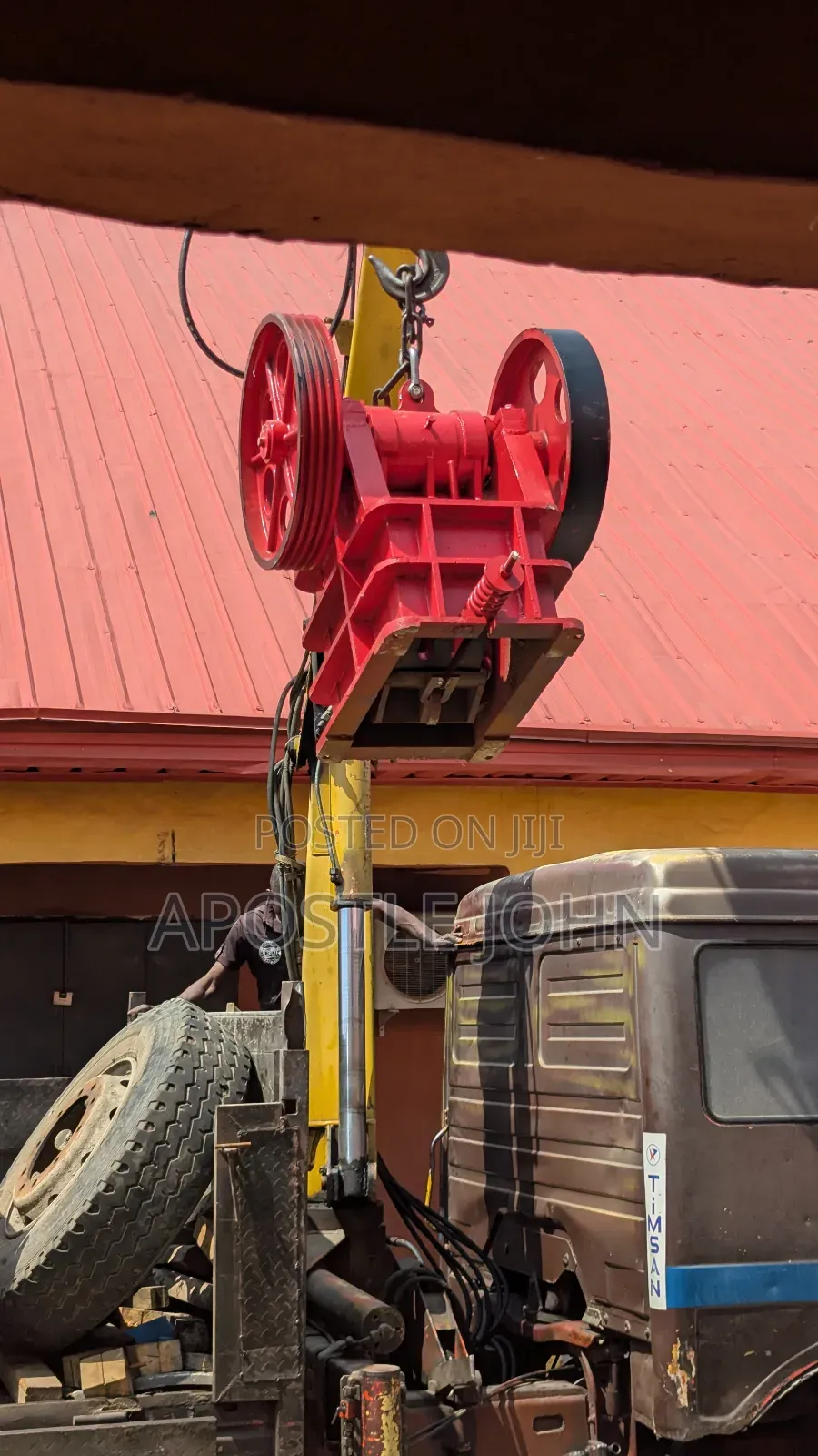 Electric Jaw Crusher Machine Five Tons