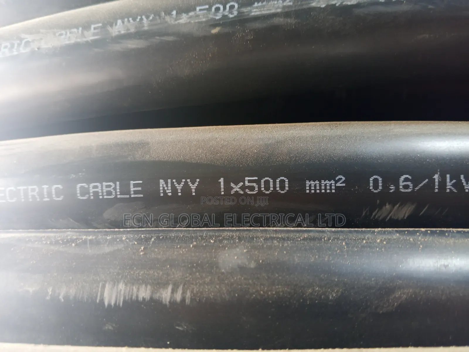 500mm Single Core German PVC Armoured Cable